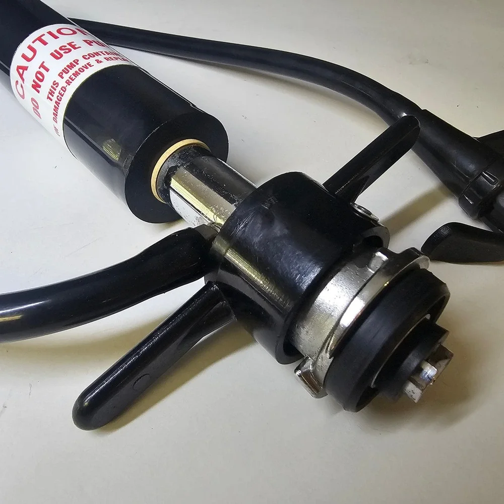 Johnson Enterprises Inc Beer Keg Party Pump Black Hand Tap 3/16 ID Hose NEW